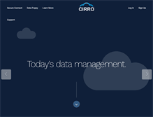 Tablet Screenshot of cirro.com