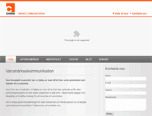 Tablet Screenshot of cirro.se